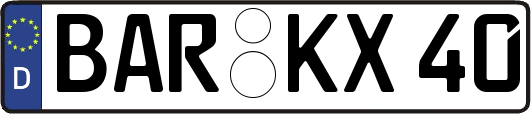 BAR-KX40