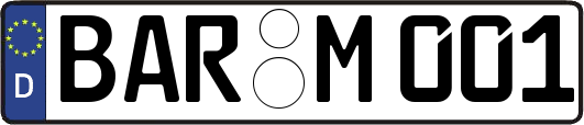 BAR-M001