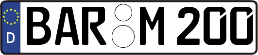 BAR-M200