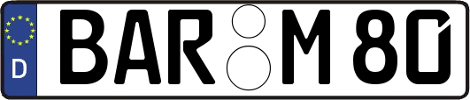 BAR-M80