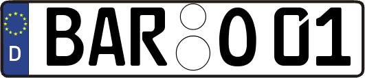 BAR-O01