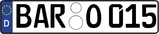 BAR-O015