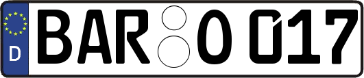 BAR-O017