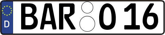 BAR-O16