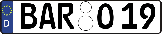 BAR-O19