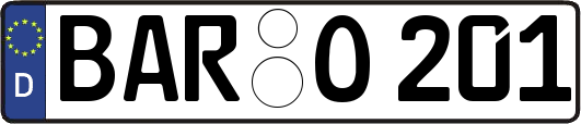BAR-O201