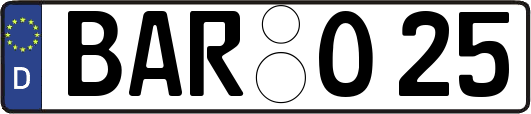 BAR-O25