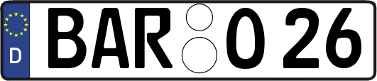 BAR-O26