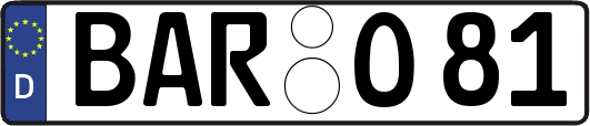 BAR-O81