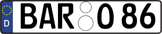 BAR-O86