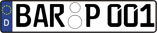 BAR-P001