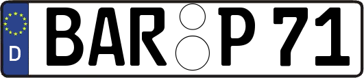 BAR-P71