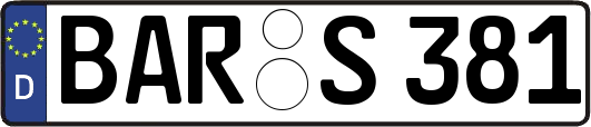 BAR-S381