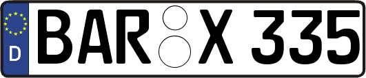 BAR-X335