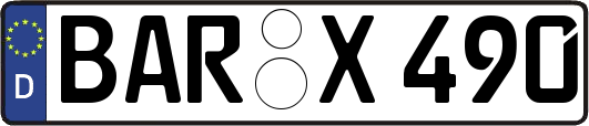 BAR-X490