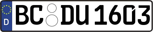 BC-DU1603