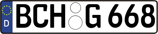 BCH-G668