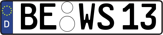 BE-WS13