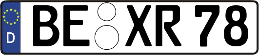 BE-XR78