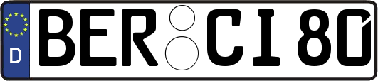 BER-CI80