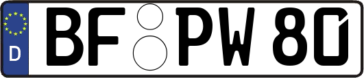 BF-PW80