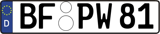 BF-PW81
