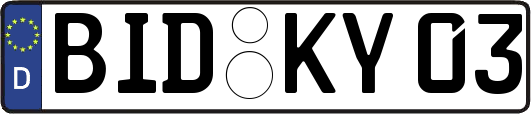 BID-KY03