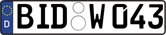 BID-W043