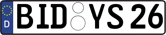 BID-YS26