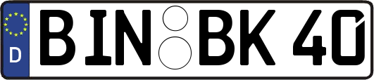 BIN-BK40