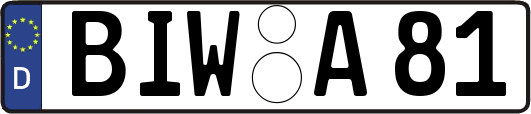 BIW-A81