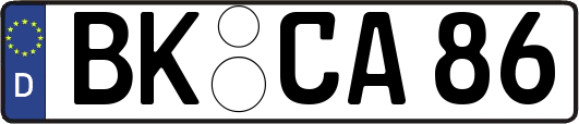 BK-CA86