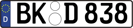BK-D838