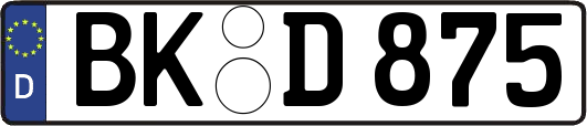 BK-D875