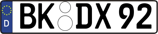BK-DX92