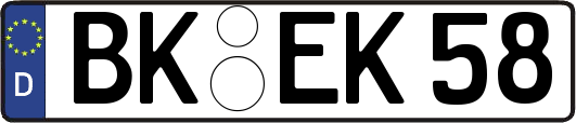 BK-EK58