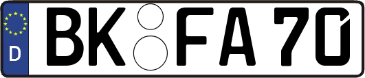 BK-FA70