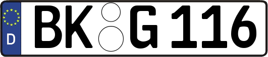 BK-G116
