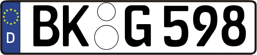 BK-G598