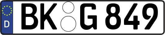 BK-G849