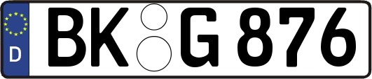 BK-G876