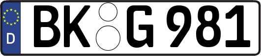 BK-G981