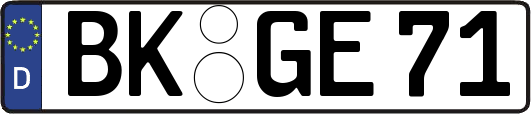 BK-GE71