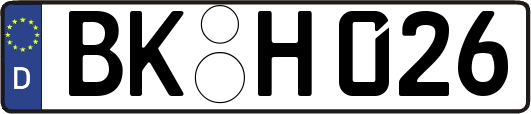 BK-H026