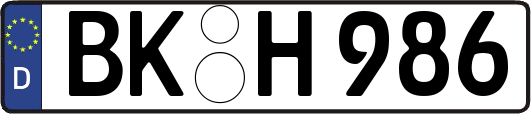 BK-H986