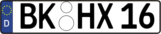 BK-HX16