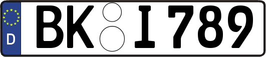 BK-I789