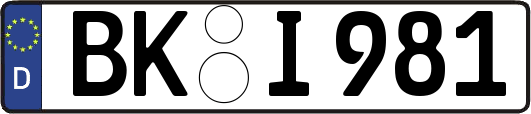 BK-I981