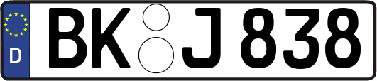 BK-J838