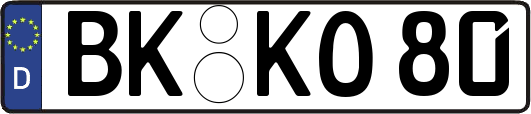 BK-KO80